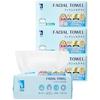 ITO Facial Towel Slight Stock4 Piece Set Cleansing COSME Hall Fame Original Shark Skin Fabric Sensitive Roughness Care Disposable Face Skincare Baby