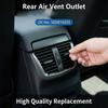 Rear Air Conditioning Vents 5ED819203 for 2015-2022 Vent Outlet Grille Assembly Auto Accessory Easy Installation
