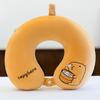 U-Shaped Memory Foam Neck Support Pillow with Custom Logo for Travel and Promotions