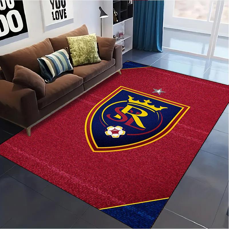 Real Salt Lake Carpet Rug for Living Room Bedroom Home Sofa Decoration,Kids play Non-slip Floor Mat