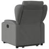 Vidaxl Lift-up Massage Chair, Electric, Reclining, Dark Grey