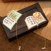 Stationery Book Clip Metal Pagination Mark New Bookmark