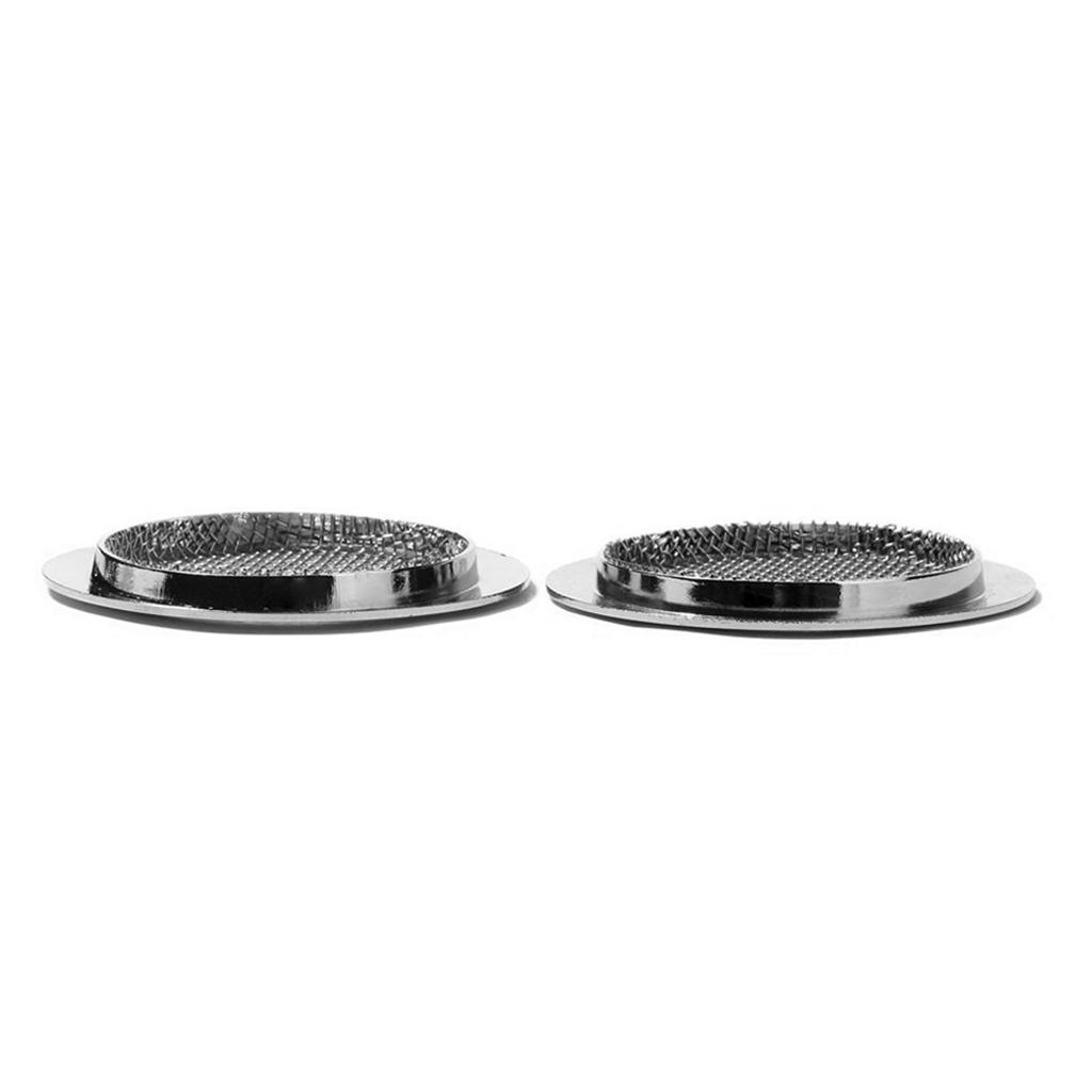 2 Pieces Sound Hole Inserts Screen Speaker Grill for Resonator Dobro