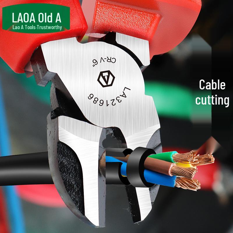 VDE Certified 1000V Insulated Electrician Pliers - Combination, Wire Cutters, Needle Nose, and Angled Pliers