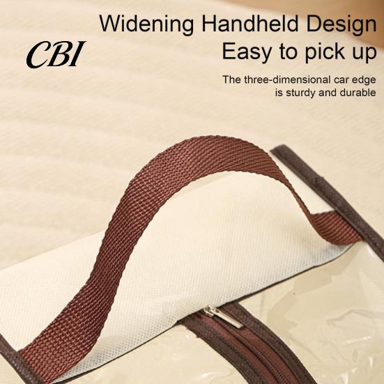 Clear PVC Shoe Container Boots Storage Bag with Zipper And Handle, Portable Transparent Dust Closet Solution Proof Organizer, Dust-proof Protective