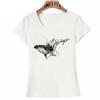 Watercolor The King Orca Print T Shirts Tattoo Art Killer Whale Design T Shirts Funny Summer