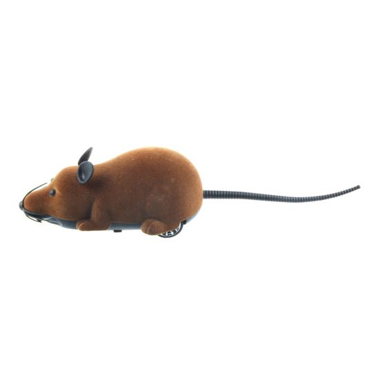 Pet Cats Kitten Funny Wireless Remote Control False Mouse Plush Doll Playing Toy