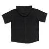 Men's Sports Casual Short-sleeved Shirt Hooded Fashion Sweater Cardigan Loose T-shirt