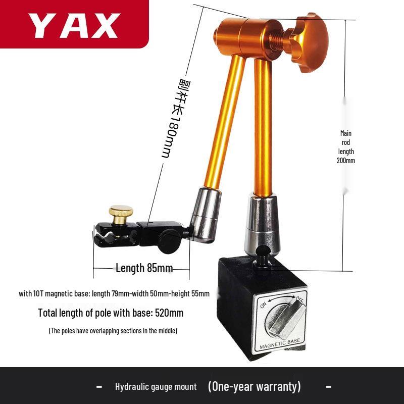 Small High-Precision Magnetic Base Dial Indicator Set 0-10
