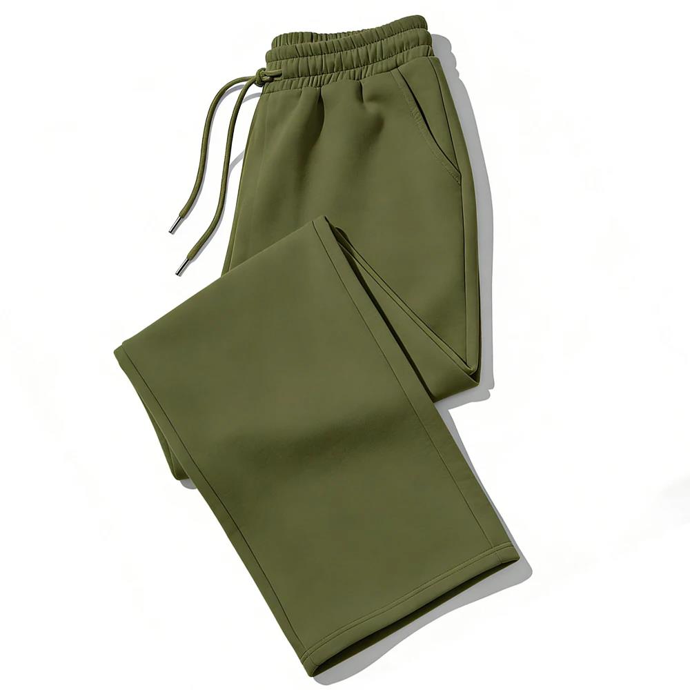 Pánské tepláky Rovný střih Joggers pro sport a streetwear Volné Oversized Ležérní kalhoty Stahovací šňůrka Více kapes Pánské Dlouhé kalhoty