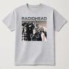 Radiohead band graphic Vintage Unisexs TShirt Unisex ONeck 100 Cotton Short Sleeve Y2k Oversized Fashion Popular Tee For Fans