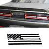 Black Rear Tail Box Trunk Center Trim Sticker Decal For Dodge Challenger 2015+