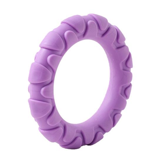 Pet Chew Toy TPR Material Tug-of-War Interactive Training Teeth Dog Chew Ring Bite-Resistant Medium Large Dogs Safe Chew Toy