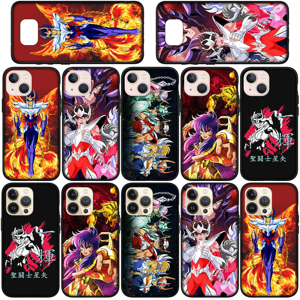Phone Case for Samsung Galaxy S25 S23 S22 S24 Ultra FE Plus S9 A05 A06 A15 A16 A36 A37 A35 A52 A34 A54 A55 A56 A57 A25 A53 A17 Anime Saint Seiya Cover