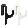 Shower Hook Plastic Anti-Slip Compression Resistant Hook Within 8mm Glass Door Drill-Free Installation Hook for Bathroom