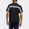 Adidas Originals Trefoil 3-Stripe Tee With Front Logo Embroidery International Edition Men Tops Black FM1535