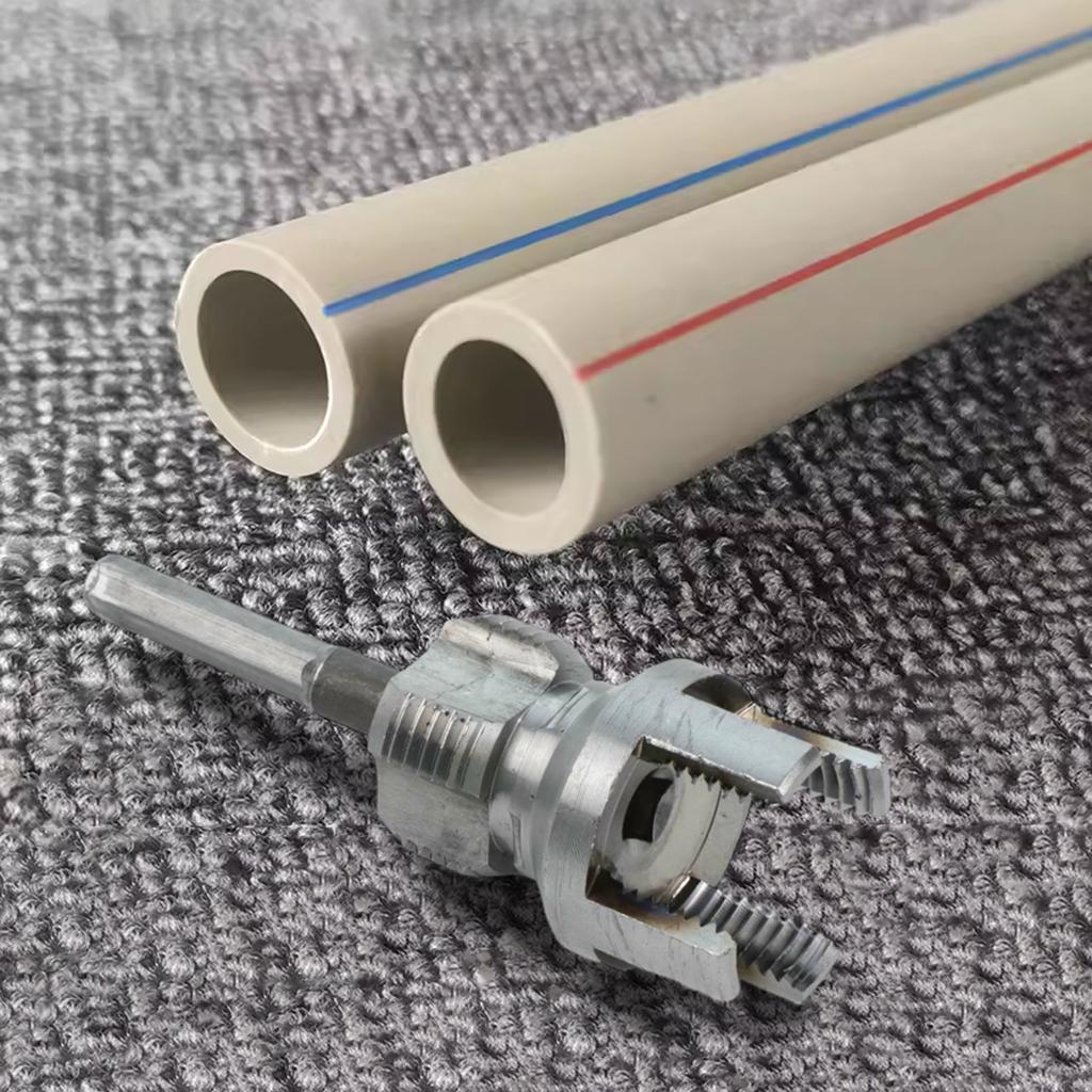 20MM/25MM Gewindeschneider Innengewinde Außengewinde Integrierter Schneideisen Wasserrohr Innenlochöffner Bohrmaschine Elektrowerkzeug