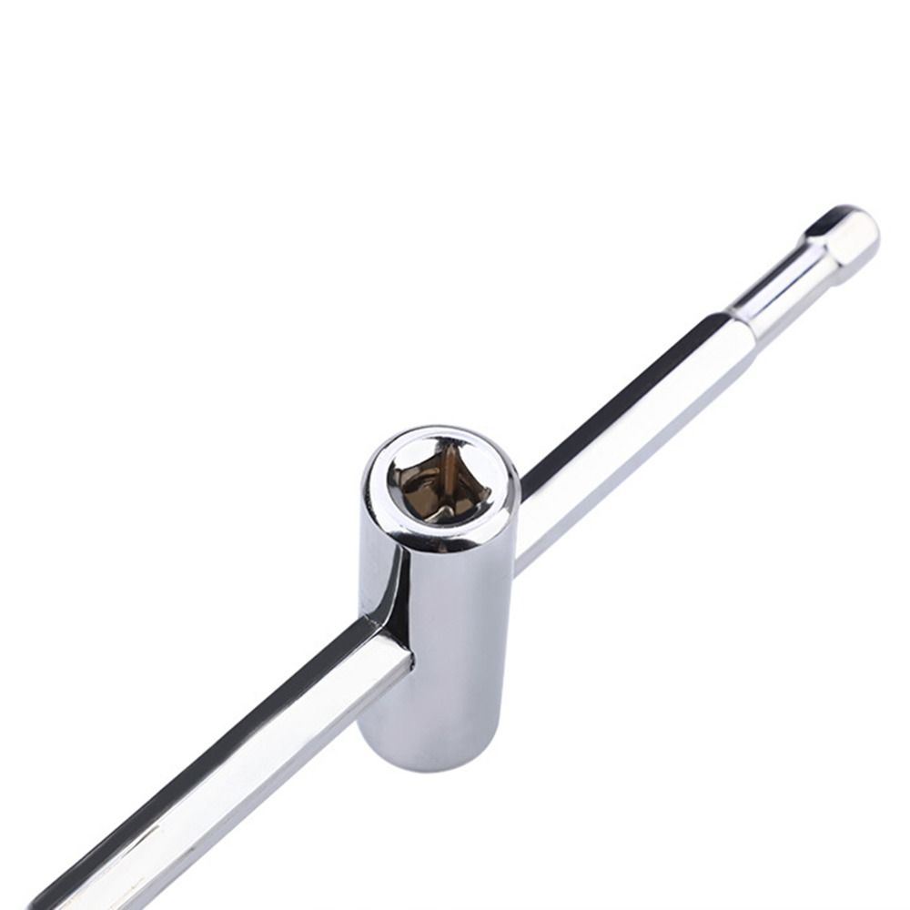 1ks Univerzální klíč s T rukojetí a šestihrannou hlavou pro údržbu automobilů, elektromobilů a motocyklů