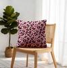 Throw Pillow 18.18 Inch Chic Leopard Print, Cushion Accent Pillow Includes Pillow Core, Nice Decor For Sofa Car Indoor Space