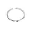 Minimalist Fashion Adjustable Open Index Ring Unique Personalized Simple Versatile Jewelry For Women And Men