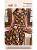2026 Women's Lyocell Cotton Nightgown - Summer Short Sleeve, Outdoor & Homewear, New Chinese Style, Plus Size
