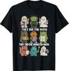 Cute Funny They Did The Monster Math Teachers Halloween T-Shirt
