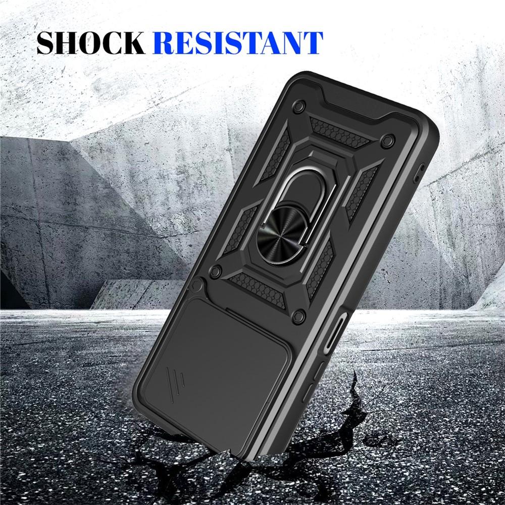 Case for X7d - TPU+PC, Black, With Stand