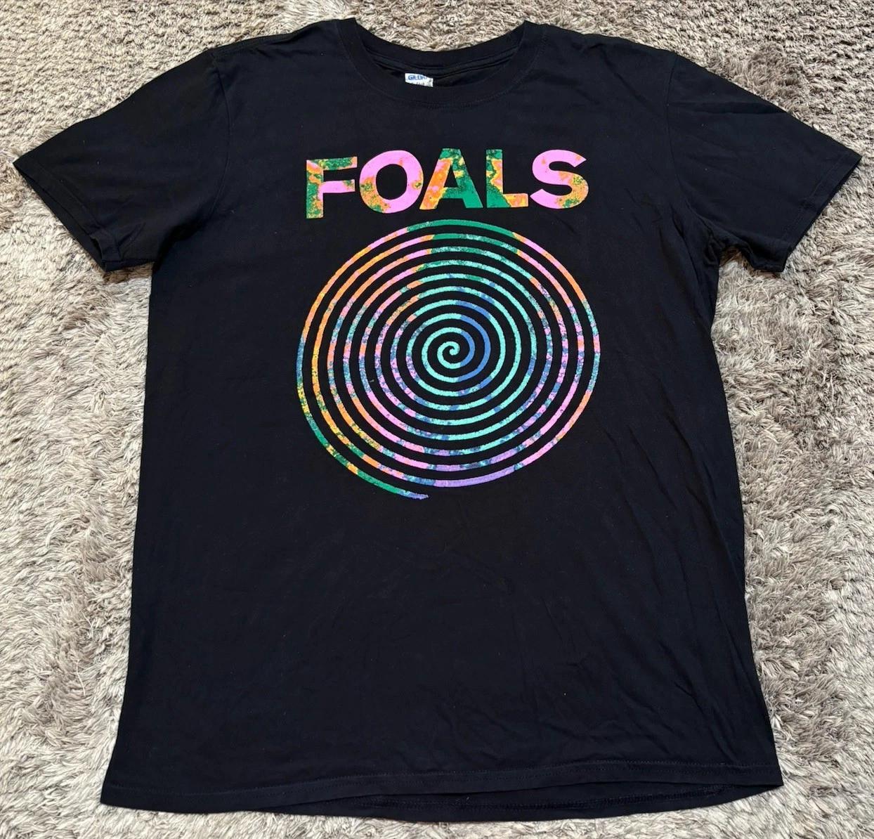 

Official Foals 2015 2016 World Tour T Tee Shirt Mens L 2XL