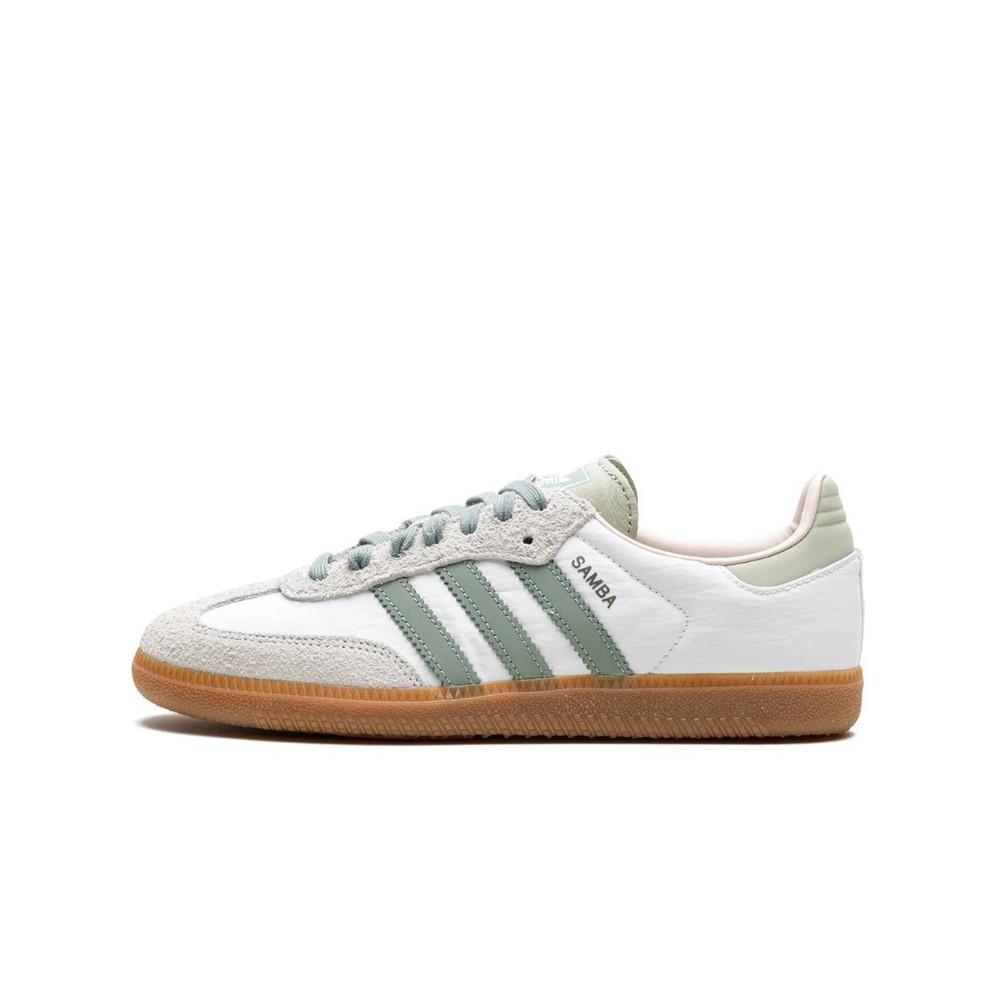 Adidas Samba OG Silver Green Putty Mauve
