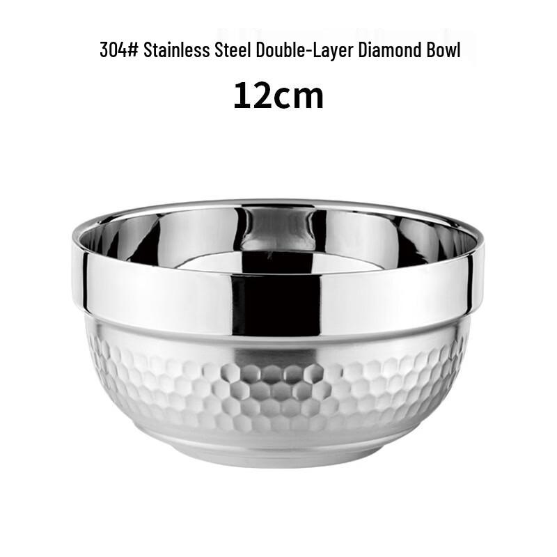

Thickened 304 Stainless Steel Double-Layer Rice Bowls