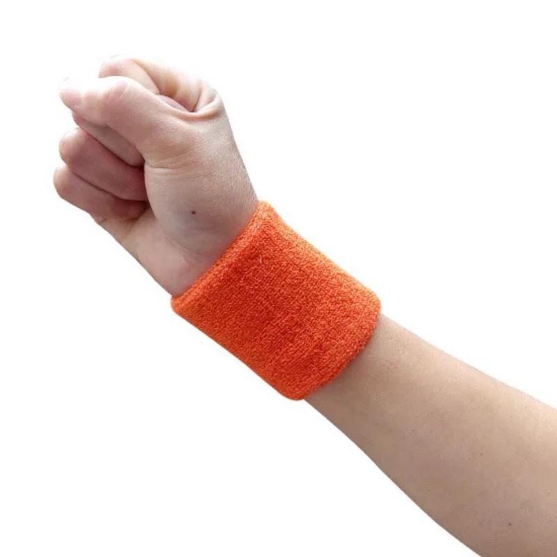 Men and Women Wrist Sweatband Tennis Sport Wristband Volleyball Gym Tennis Wrist Brace Support Sweat Band Towel Bracelet Protector