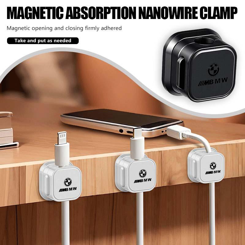 2pcs Car Air Vent Phone Data Cable Management Wire Puller Clip For BMW X1 X2 X3 X4 X5 X6 F49 F39 F25 G01 F16 G06 G07 F25 F30 M10