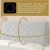 All-inclusive Bed Headboard Cover Solid Color Headboard Protector New Bed Head Cover  Household