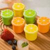 Portable Ice Cube Mould Lemon Pattern Ice Cube Tray Simplicity Mould