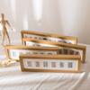 Porous Picture Frame Wooden, One-inch Photo Picture Frame, Growth Record Photo Frame, Commemorative Growth Record Picture Frame
