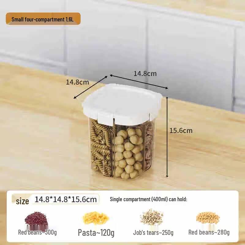 Van Gogh 5008 Square Divided Storage Container