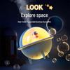 Creative Cartoon Pet Humidifier: USB-Powered Space Ball with Seven-Color Light for Bedroom.