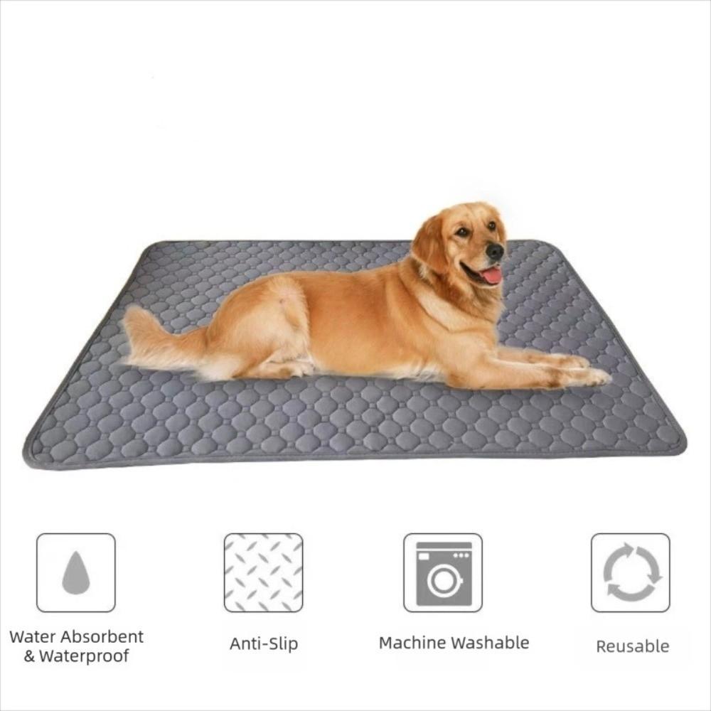 Reusable Dog Urine Mat Washable Pet Bed Urine Mat Pet Supplies Pet Absorbent Diaper Pet