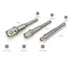 Universal 6PCS 6" & 2.8" Impact Grade Socket Adapter Set 1/4" 3/8" 1/2" Drive 1/4" Hex Shank