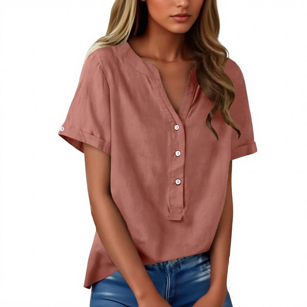 Women's Fashionable Loose,fitting Casual Summer Short,sleeved T,shirt
