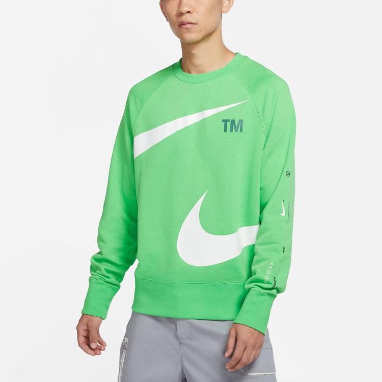 New Nike Sweatshirts Men Green DD6097-362