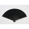 Used [New] [Hasegawa] Kyoto fan, checkered pattern, Chojugiga, black dyed, Kyoto craftsman handmade fan, fan bag included, gift box 0