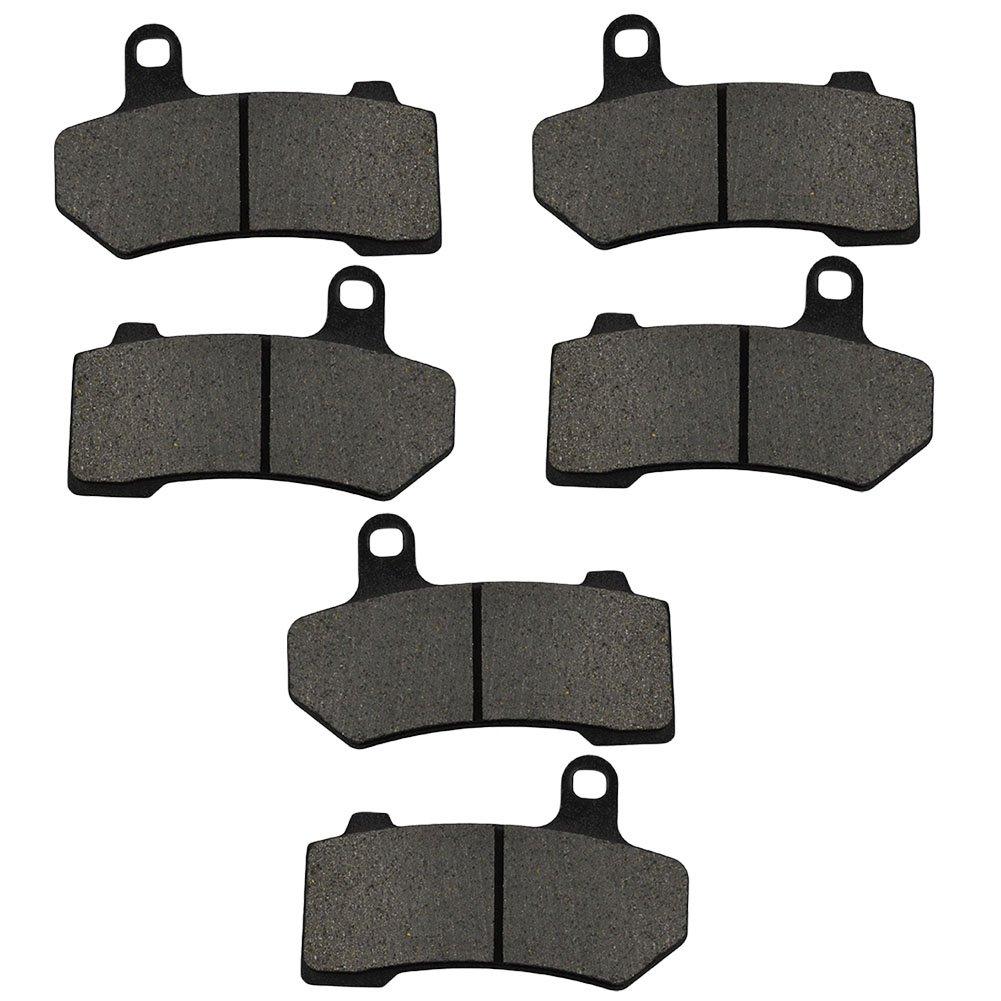 

AHL Motorcycle Brake Pad Kit Harley FLHTCU Ultra Classic Electra Glide 2008-2018 / FLHR semi metal