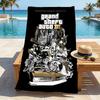 Gta Iii Cover Stylish Digital Printing Beach Towel Quick Drying Absorbent Blanket For Beach Pool Gym Travel Christmas Gift C9211708