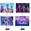 Anime  Demon Hunters jigsaw puzzle Toys Board Game Rumi Mira Zoey Huntrix Character Pattern Collectible Decor Children Gifts