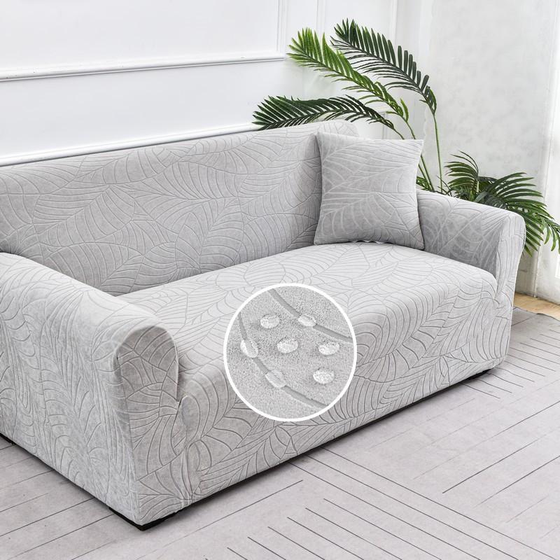 Thick Elastic Jacquard Sofa Cover for Living Room, Couch and Armchair, L Shaped Corner Sofa Cover, 1 /2 /3 /4 Seater
