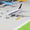 1/300 Scale 20cm Singapore A380 Toy Plane Model Kit Die-cast Metal Airplane Model with Stand for Collections and Display or Gift