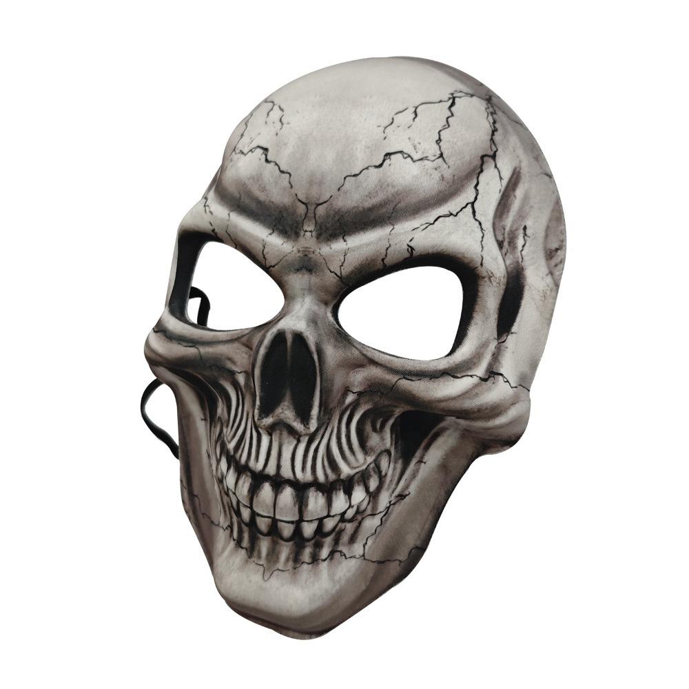Soft Skull Face Cover EVA Ghost Skull Mask Creative Halloween Mask  Adults