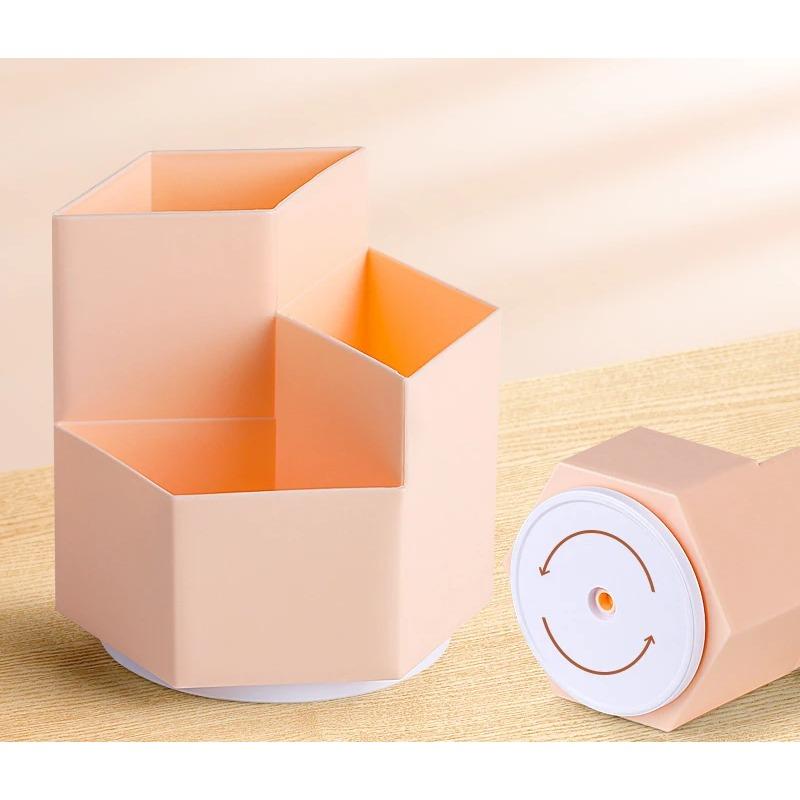 360° Rotating Creative Multi-angle Pen Holder School Office Supplies Student Stationery Organizer Multi-function Pen Holder