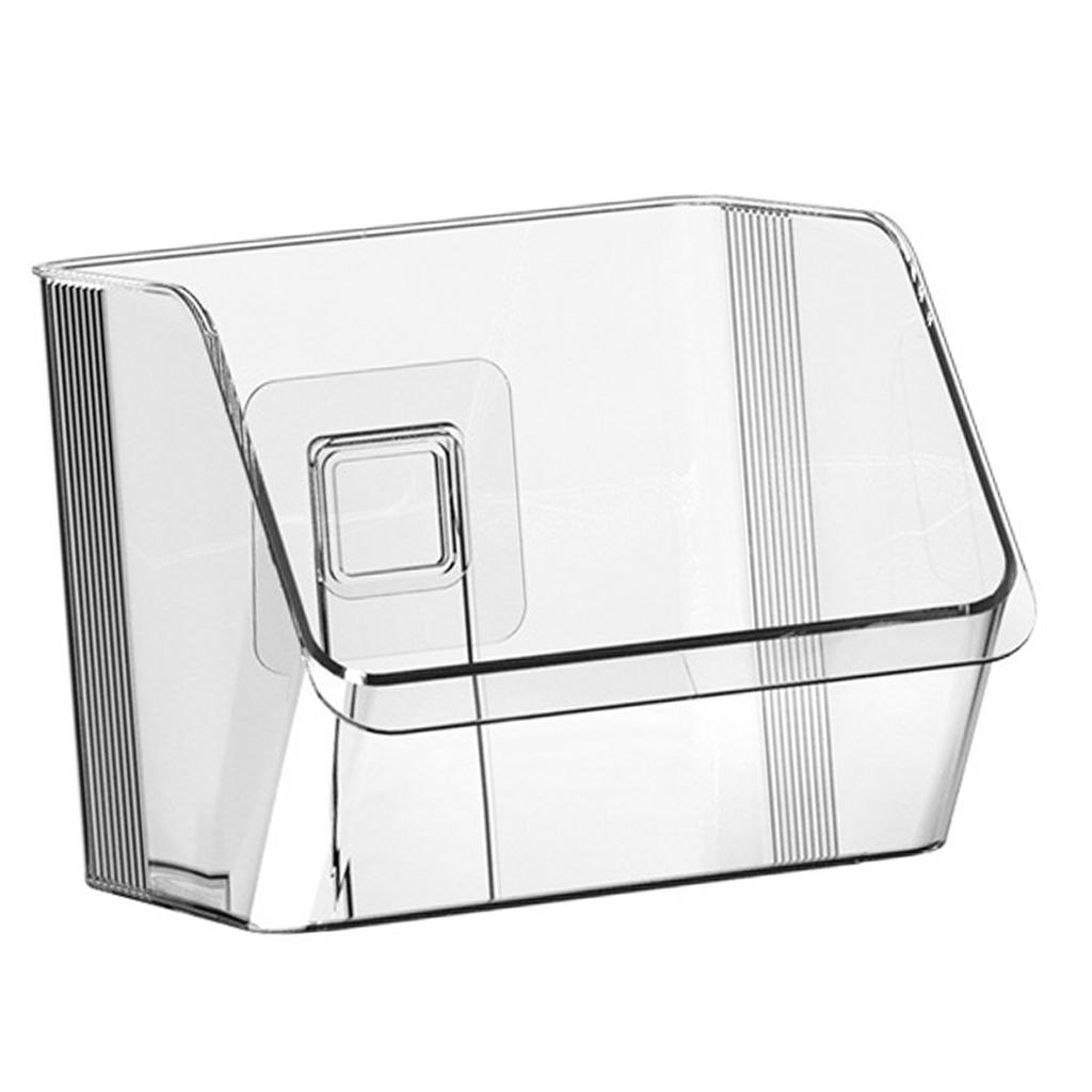 Väggmonterad vitlöksavfallsbehållare Klar förvaring av ingefära och lök Hängande korgar Liten hängande förvaring